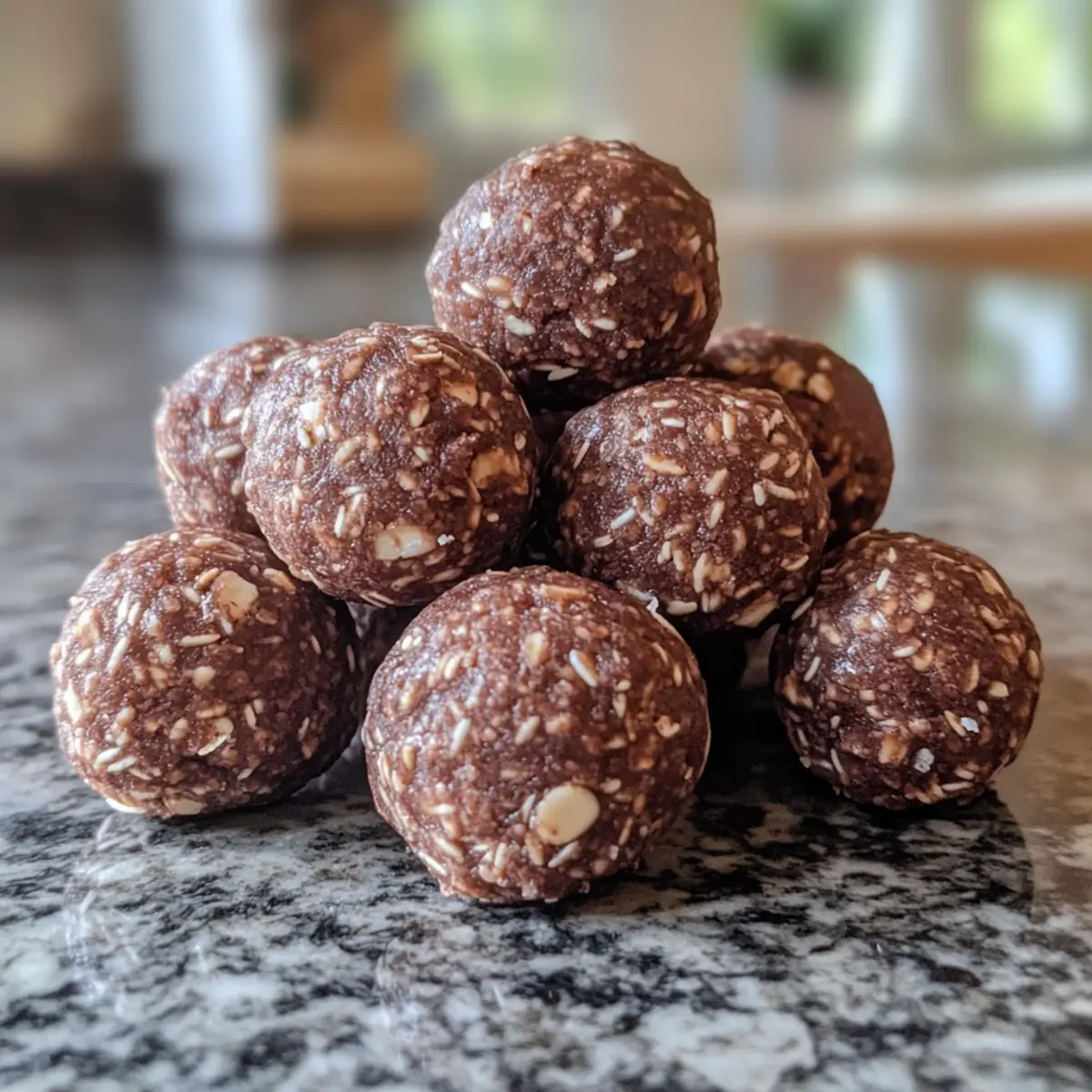 Easy Peanut Butter Cocoa Date Protein Bites: Delicious Energy